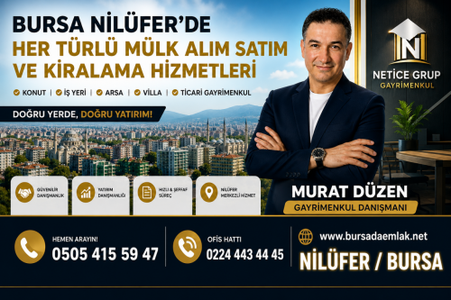 Nil�fer de emlak��