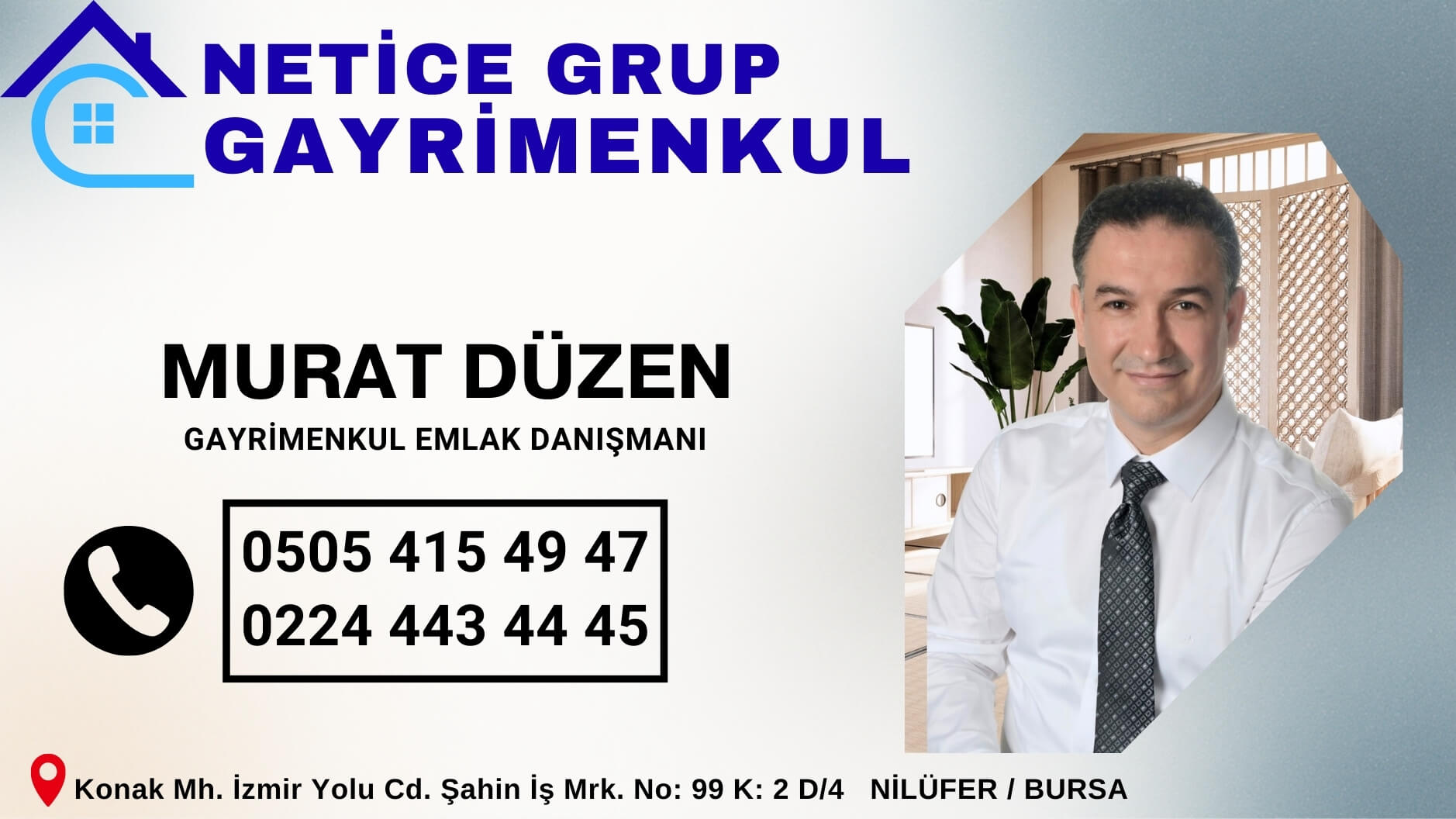 Bursa'da Emlak - Netice Grup Gayrimenkul Dan��manl�k  Bursa, Nil�fer, Osmangazi, Mudanya, Y�ld�r�m, Mustafakemalpa�a, Karacabey, Demirta�, Gemlik, Orhangazi, Orhaneli